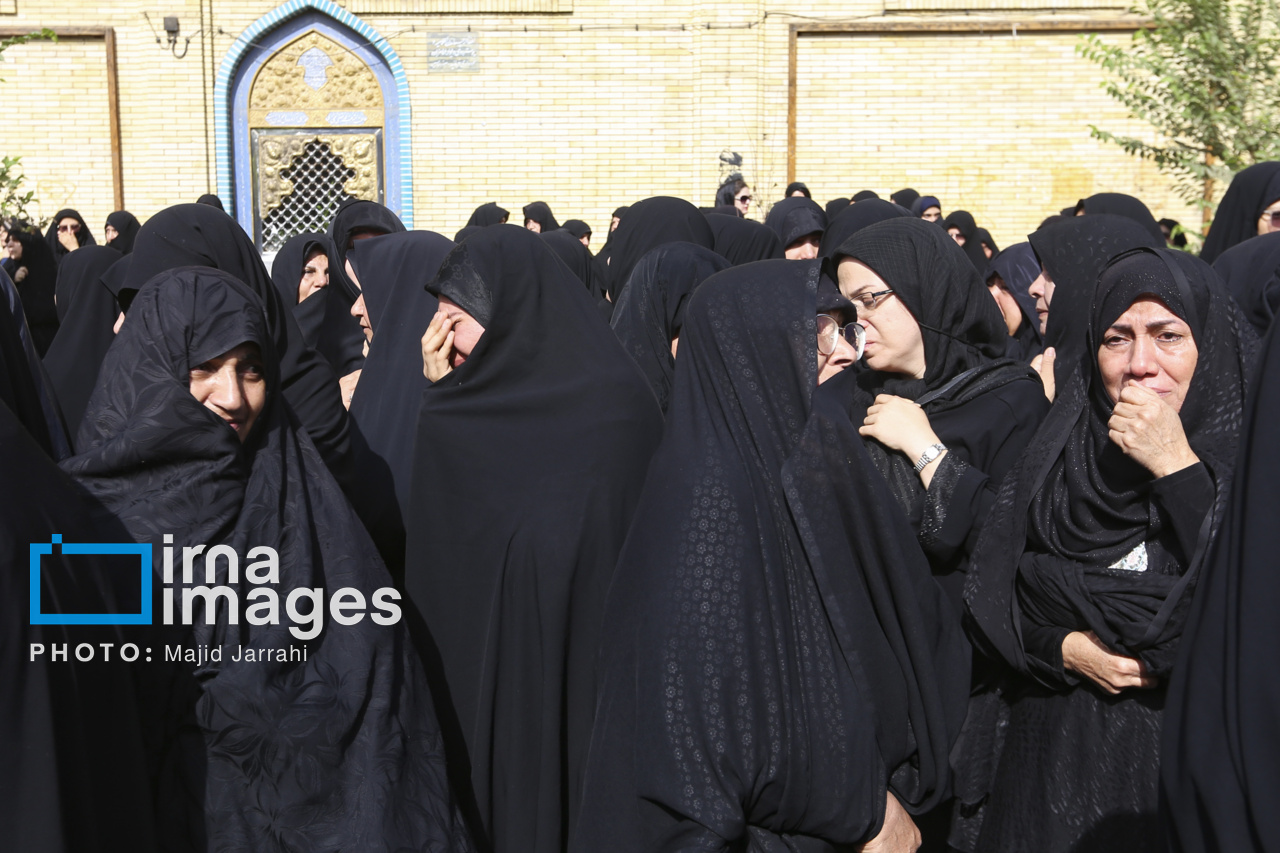 تصاویر: تشییع پیکر آیت‌الله سید علیرضا حیدری در یزد