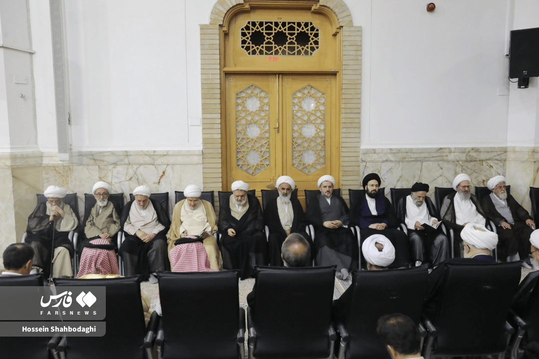 تصاویر: مراسم بزرگداشت هفتمین شب رحلت آیت الله شبیری زنجانی