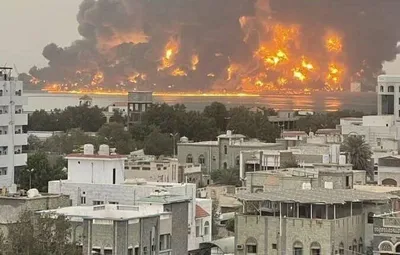 حملات گسترده اسرائیل به فرودگاه صنعا، تأسیسات نفتی و زیرساخت‌ها/ یدیعوت آحارونوت: فرودگاه صنعا از کار افتاد