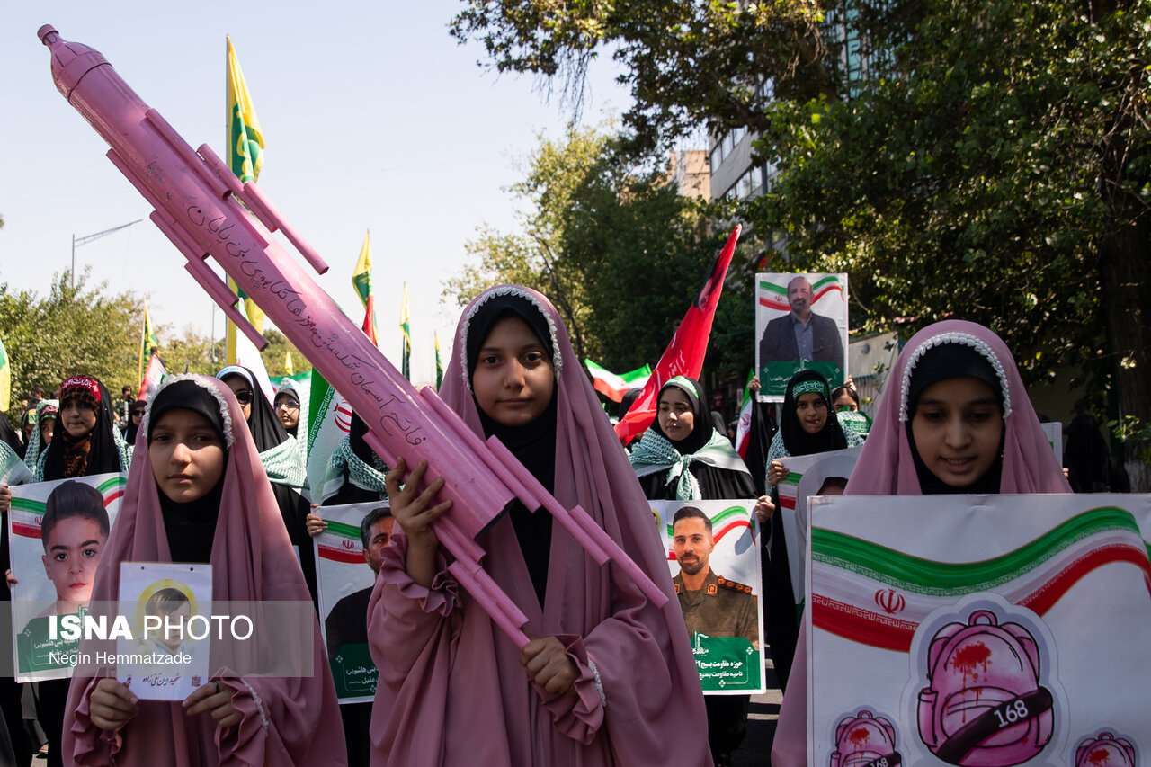تصاویر: رزمایش جان‌فدایان ایران