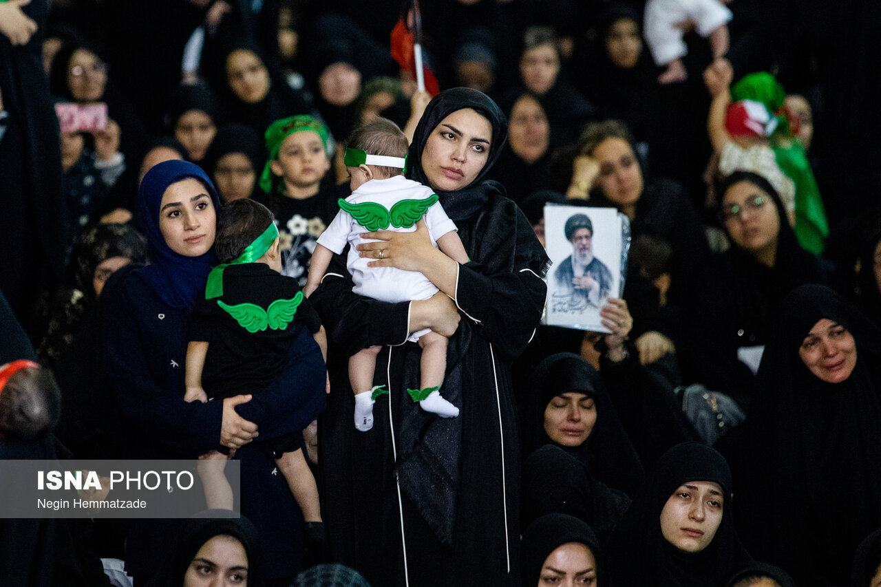 تصاویر: مراسم شیرخوارگان حسینی در سراسر کشور