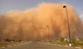 ویدیو / این طوفان بزرگ خاک، امروز از عراق وارد ایران می‌شود