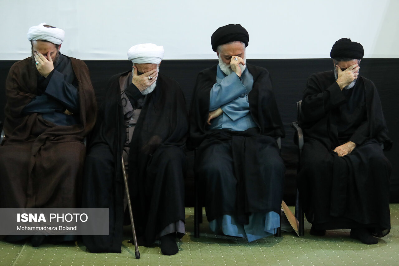 تصاویر: مراسم بزرگداشت چهلمین روز تدفین رهبر شهید انقلاب
