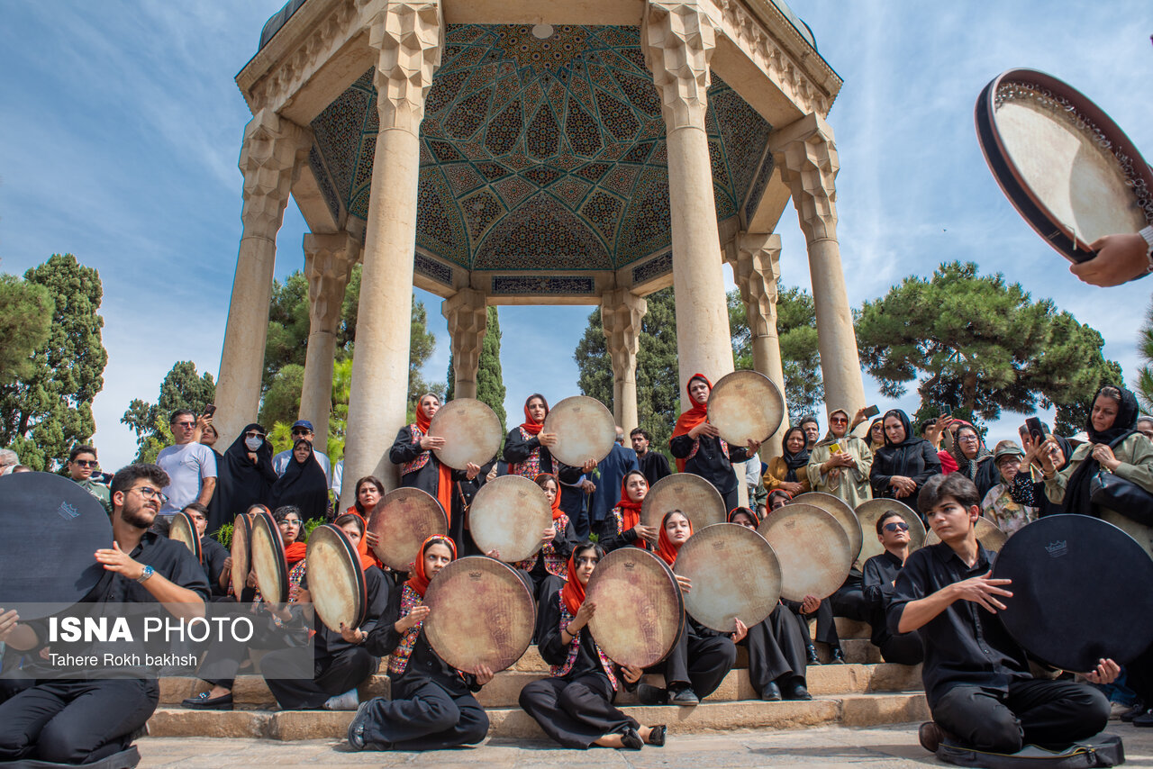 تصاویر: آیین بزرگداشت حافظ با حضور وزیر ارشاد - شیراز