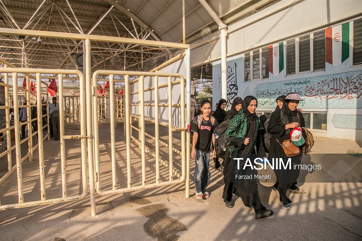 تصاویر: بازگشت زوار اربعین حسینی