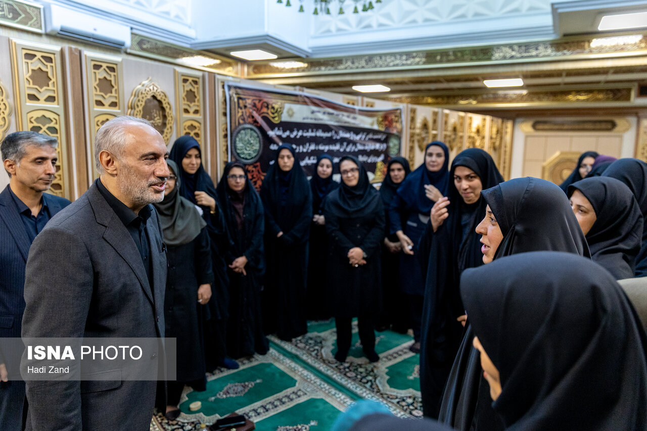 تصاویر: مراسم یادبود مادر رییس سازمان برنامه و بودجه