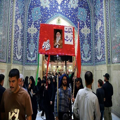 تصاویر: حرم حضرت معصومه در آستانه تشییع رهبر شهید