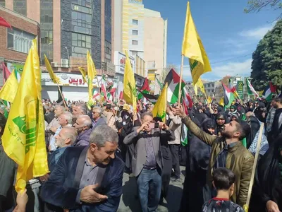قطعنامه راهپیمایی روز قدس: سخنان خام دولت‌مردان آمریکایی را ناشی از خطای محاسباتی آنان در شناخت ملت ایران می‌دانیم/ امریکا در مواجهه با ایران، هرگز با تهدید به جایی نخواهد رسید/ هر اقدام حرکت غلط آمریکا و اسرائیل، با پاسخ قاطع و کوبنده مواجه خواهد شد
