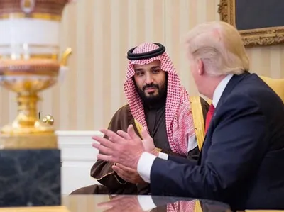 پاسخ بن‌سلمان به ترامپ: چیزی در ازای امنیت‌مان پرداخت نمی‌کنیم / سلاح را از آمریکا می‌خریم؛ آن را مجانی نمی‌گیریم / باید انتقاد و ستایش دوستان را پذیرا باشیم؛ کار کردن با ترامپ را دوست دارم / افزایش قیمت نفت به خاطر ایران نبود؛ در مقابل یک بشکه نفت ناپدید شده ایران، دو بشکه نفت اضافی صادر کردیم
