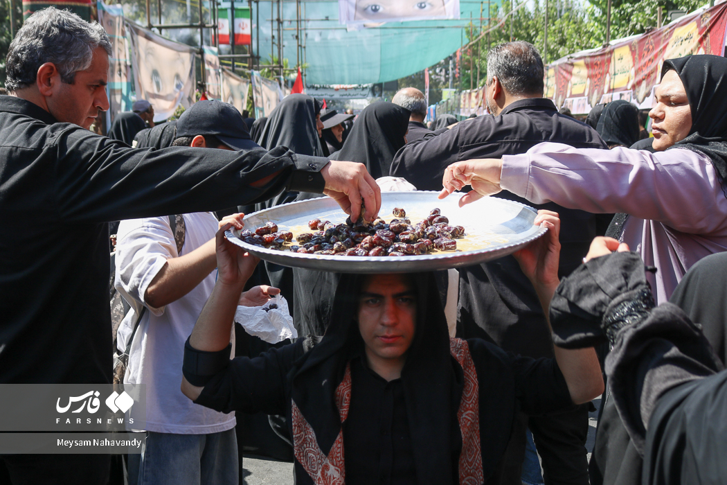 تصاویر: مراسم پیاده‌روی جاماندگان اربعین حسینی در تهران