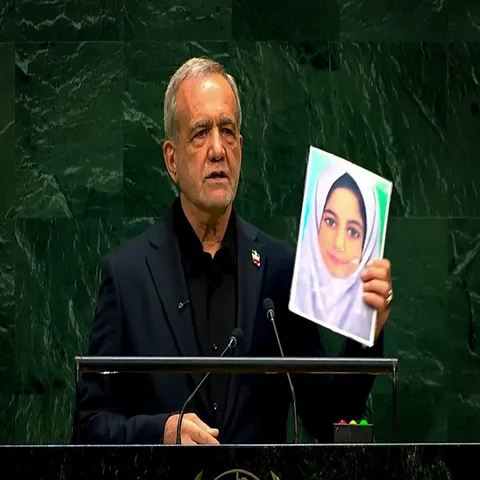 تصاویر: سخنرانی رئیس جمهور در نشست مجمع عمومی سازمان ملل متحد