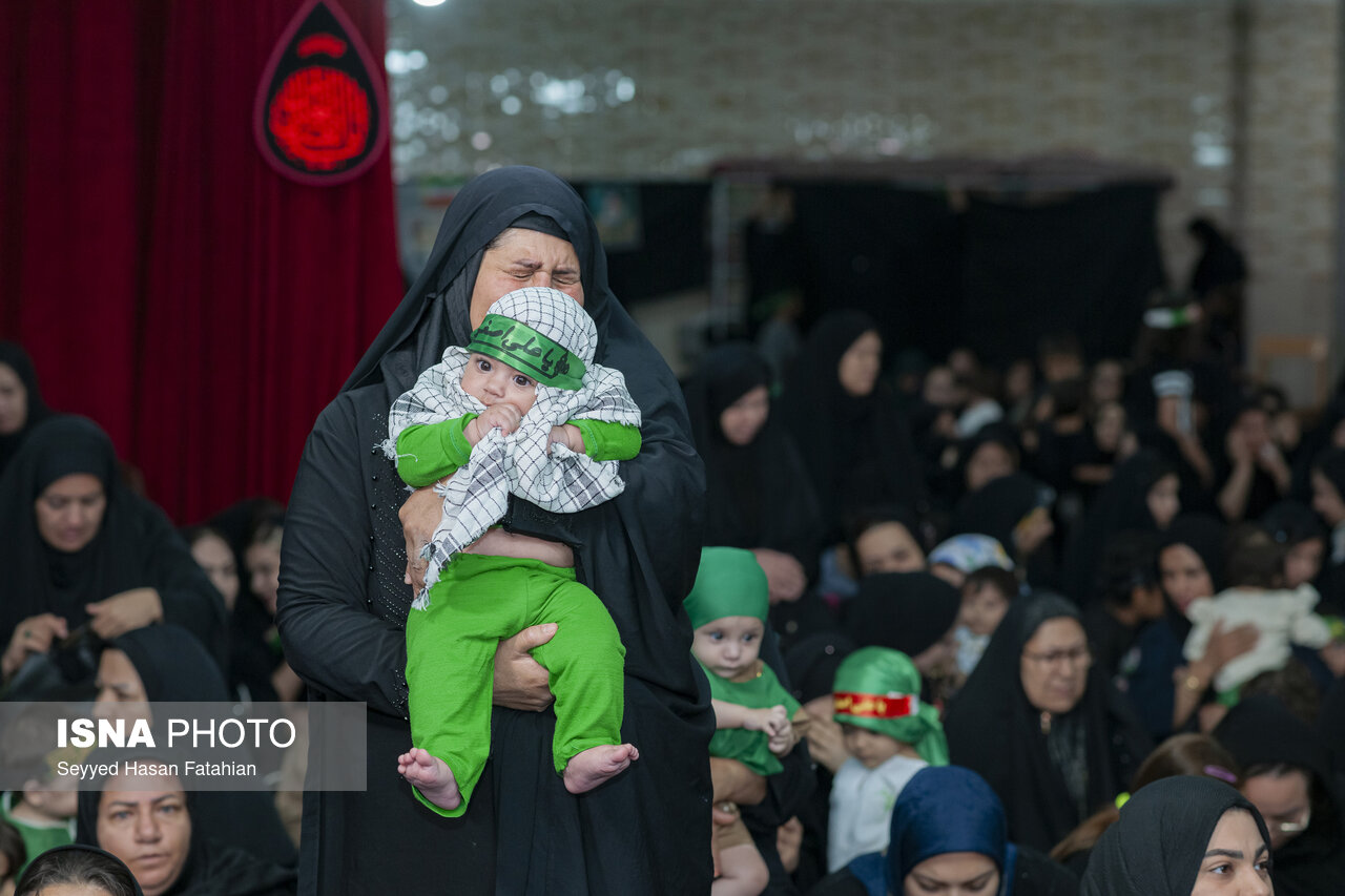 تصاویر: مراسم شیرخوارگان حسینی در سراسر کشور