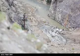 تصاویر/ مناطق سیل زده جاده چالوس