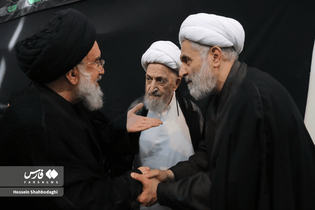 تصاویری جدید از حسین طائب در قم